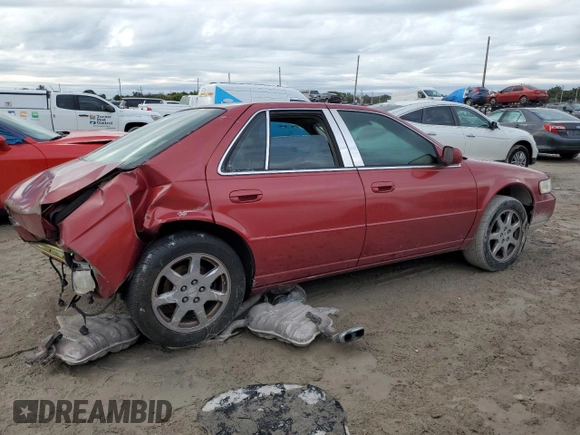 2002 Cadillac Seville Touring STS z VIN 1G6KY54902U132357, wystawiony jako Copart lot #42008795 z przebiegiem 111 014 mil mil oraz Szkoda całkowita • Salvage title. Historia ofert i sprzedaży dostępna na DreamBid. Obrazek 3.