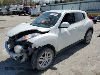 2013 Nissan Juke S with VIN JN8AF5MR8DT205387, listed as a Copart auction lot 51413854 with 122,684 mi miles and Salvage Title. Bid and sale history available at carsss.com. Image 1.