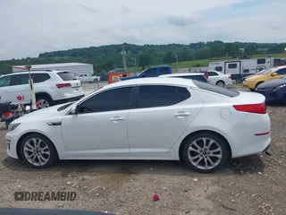 2015 Kia Optima SX Turbo with VIN 5XXGR4A61FG438242, listed as a IAAI auction lot 42344818 with 157,098 mi miles and . Bid and sale history available at DreamBid. Image 14.