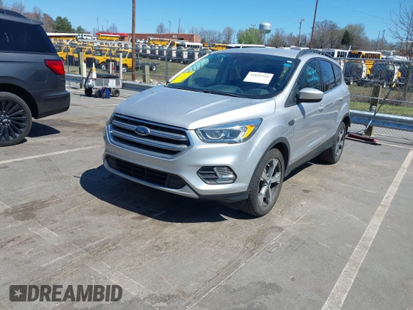 2017 Ford Escape SE with VIN 1FMCU0GD0HUB51205, listed as a IAAI auction lot 41852546 with 114,159 mi miles. Bid and sale history available at carsss.com. Image 2.