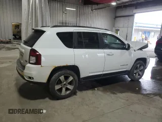 2017 Jeep Compass High Altitude with VIN 1C4NJDEB2HD193230, listed as a Copart auction lot 51601895 with 129,169 mi miles and Salvage Title. Bid and sale history available at carsss.com. Image 3.