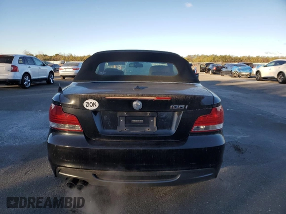 2010 BMW 1 Series 135i with VIN WBAUN9C55AVK41245, listed as a Copart auction lot 87690835 with 116,887 mi miles and Clean Title. Bid and sale history available at carsss.com. Image 6.