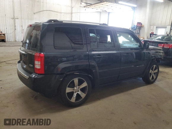 2016 Jeep Patriot High Altitude Edition with VIN 1C4NJRFB8GD523723, listed as a Copart auction lot 53361605 with 50,230 mi miles and Salvage Title. Bid and sale history available at carsss.com. Image 3.
