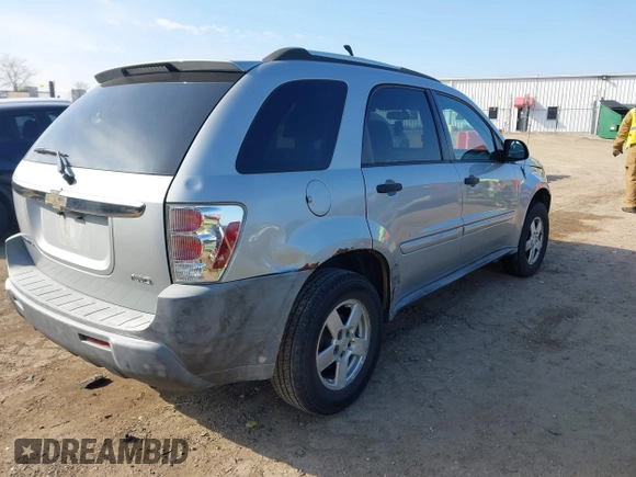 2005 Chevrolet Equinox LS with VIN 2CNDL23F956077853, listed as a IAAI auction lot 41232745 with 0 mi miles. Bid and sale history available at carsss.com. Image 4.