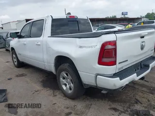 2023 Ram 1500 Big Horn with VIN 1C6SRFFT4PN532343, listed as a IAAI auction lot 42111051 with 15,079 mi miles and . Bid and sale history available at DreamBid. Image 3.