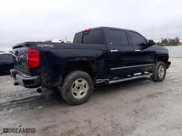 2014 Chevrolet Silverado 1500 LTZ with VIN 3GCUKSEC6EG455562, listed as a Copart auction lot 81157504 with 169,699 mi miles and Salvage Title. Bid and sale history available at carsss.com. Image 3.