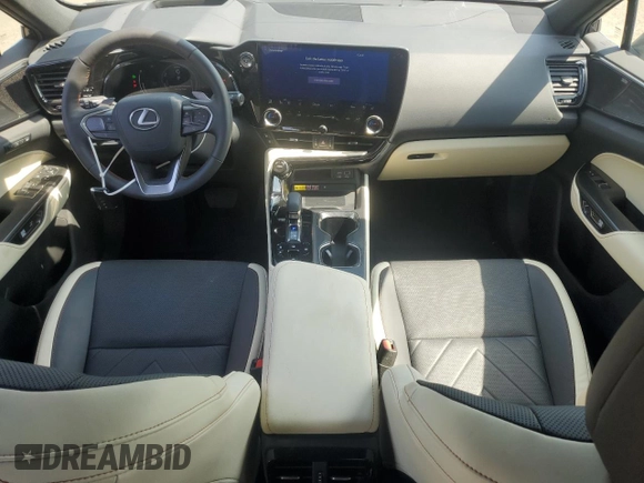 2024 Lexus NX 350h Luxury with VIN 2T2HKCEZ2RC018424, listed as a Copart auction lot 63134645 with 5,158 mi miles and Salvage title. Bid and sale history available at DreamBid. Image 8.