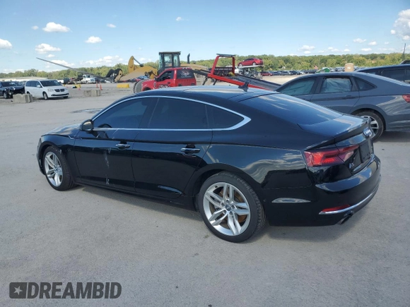 2019 Audi A5 Sportback Prestige with VIN WAUCNCF51KA076890, listed as a Copart auction lot 73203354 with 40,572 mi miles and Salvage Title. Bid and sale history available at carsss.com. Image 2.