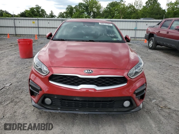 2019 Kia Forte LXS with VIN 3KPF24AD1KE059890, listed as a Copart auction lot 58013165 with 64,748 mi miles and Salvage title. Bid and sale history available at DreamBid. Image 5.