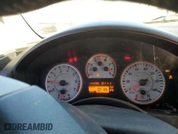 2015 Nissan Titan SL with VIN 1N6BA0EC5FN509230, listed as a Copart auction lot 73983574 with 144,288 mi miles and Salvage Title. Bid and sale history available at carsss.com. Image 9.