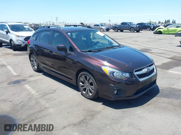 2013 Subaru Impreza Special Sports Premium with VIN JF1GPAL63D2895824, listed as a IAAI auction lot 42498670 with 189,944 mi miles and . Bid and sale history available at DreamBid. Image 1.