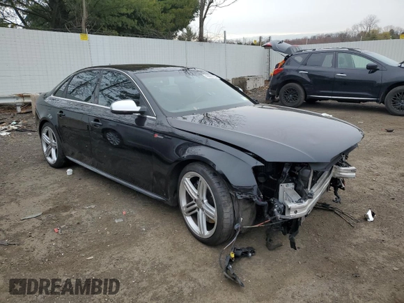 2012 Audi S4 Prestige with VIN WAUKGAFL3CA116770, listed as a Copart auction lot 48888174 with 31,343 mi miles and Non Repairable. Bid and sale history available at carsss.com. Image 4.