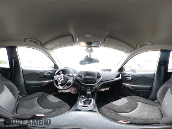 2017 Jeep Cherokee Altitude with VIN 1C4PJMAS7HW589950, listed as a IAAI auction lot 42359634 with 133,619 mi miles and . Bid and sale history available at DreamBid. Image 19.