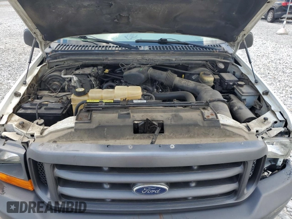 2001 Ford F-250 XL with VIN 1FTNF20L61ED33348, listed as a Copart auction lot 57257825 with 112,795 mi miles and Clean title. Bid and sale history available at DreamBid. Image 11.