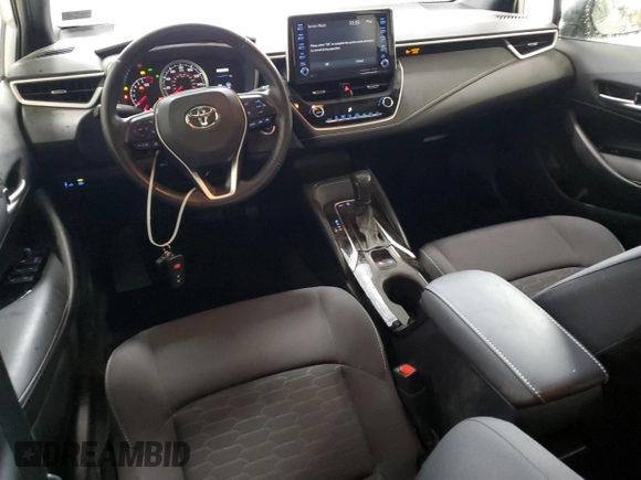2022 Toyota Corolla Hatchback SE with VIN JTND4MBE1N3190172, listed as a Copart auction lot 73514674 with 39,834 mi miles and Salvage Title. Bid and sale history available at carsss.com. Image 8.