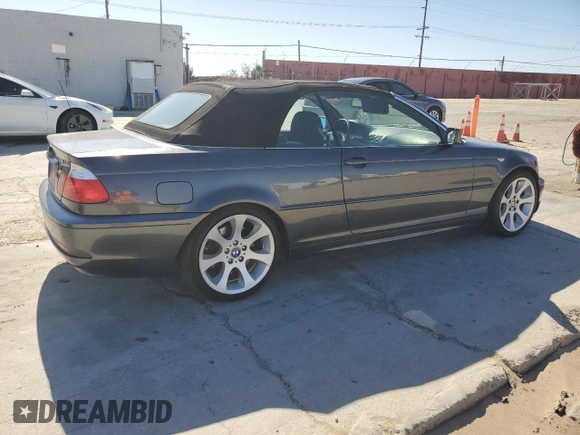 2006 BMW 3 Series 330Ci z VIN WBABW53426PL54764, wystawiony jako Copart lot #57313995 z przebiegiem 151 853 mil mil oraz Czysty tytuł • Clean title. Historia ofert i sprzedaży dostępna na DreamBid. Obrazek 3.