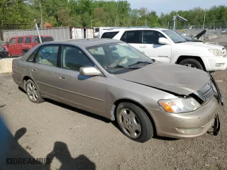 2004 Toyota Avalon XL with VIN 4T1BF28B34U378476, listed as a Copart auction lot 53624255 with 234,392 mi miles and Salvage Title. Bid and sale history available at carsss.com. Image 4.