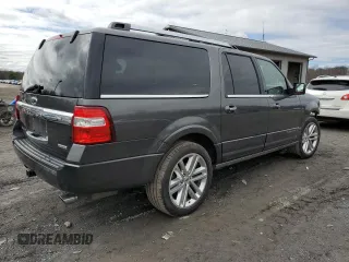 2017 Ford Expedition EL Platinum with VIN 1FMJK1MT7HEA62790, listed as a Copart auction lot 44686164 with 147,796 mi miles and Salvage Title. Bid and sale history available at carsss.com. Image 3.