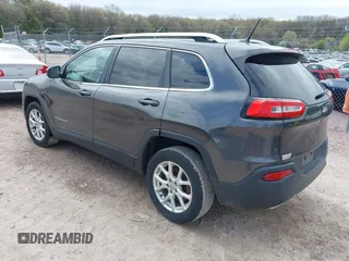 2015 Jeep Cherokee Latitude with VIN 1C4PJLCS9FW542181, listed as a IAAI auction lot 42183167 with 144,607 mi miles and . Bid and sale history available at carsss.com. Image 3.