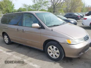2003 Honda Odyssey EX with VIN 5FNRL186X3B031520, listed as a IAAI auction lot 42095955 with 142,566 mi miles and . Bid and sale history available at DreamBid. Image 12.