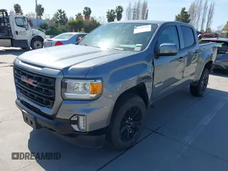 2022 GMC Canyon 4WD Elevation z VIN 1GTG6CENXN1304361, wystawiony jako IAAI lot #41990960 z przebiegiem 23 151 mil mil oraz . Historia ofert i sprzedaży dostępna na DreamBid. Obrazek 2.
