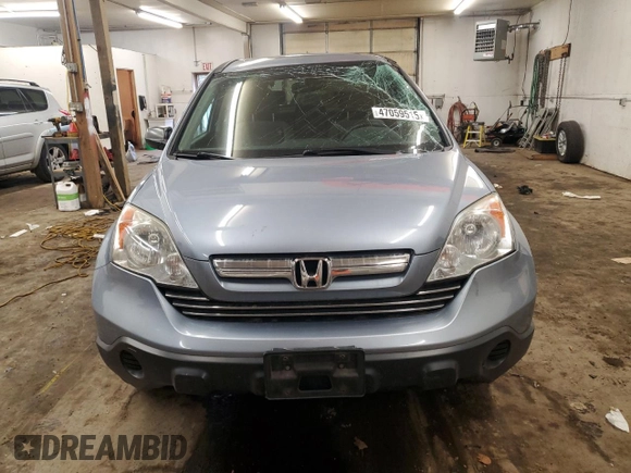 2009 Honda CR-V EX with VIN 5J6RE48569L059608, listed as a Copart auction lot 47059515 with 95,698 mi miles and Non Repairable. Bid and sale history available at carsss.com. Image 5.