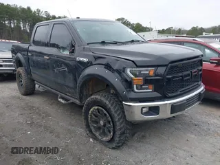 2017 Ford F-150 XL with VIN 1FTEW1EF8HFC36816, listed as a IAAI auction lot 41481007 with 100,828 mi miles. Bid and sale history available at carsss.com. Image 13.