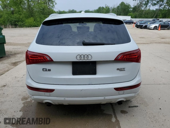2012 Audi Q5 Premium Plus with VIN WA1LFAFP9CA048840, listed as a Copart auction lot 60731695 with 113,890 mi miles and Clean title. Bid and sale history available at DreamBid. Image 6.
