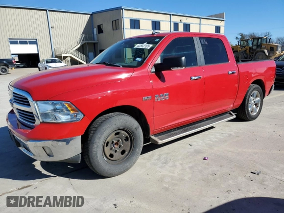2018 Ram 1500 Big Horn z VIN 3C6RR6LT8JG219167, wystawiony jako Copart lot #43552165 z przebiegiem 180 976 mil mil oraz Czysty tytuł • Clean title. Historia ofert i sprzedaży dostępna na DreamBid. Obrazek 1.
