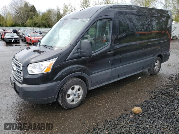 2019 Ford Transit Passenger XL with VIN 1FBAX2CG1KKA76486, listed as a Copart auction lot 52145045 with 143,240 mi miles and Clean Title. Bid and sale history available at carsss.com. Image 1.