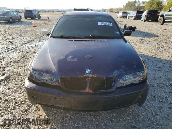 2004 BMW 3 Series 330i with VIN WBAEV53464KM33199, listed as a Copart auction lot 84850464 with 196,044 mi miles and Salvage Title. Bid and sale history available at carsss.com. Image 5.