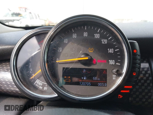 2016 MINI Cooper Hardtop 4 Door S with VIN WMWXU3C56G2D30140, listed as a IAAI auction lot 41883406 with 120,705 mi miles. Bid and sale history available at carsss.com. Image 7.