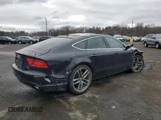 2015 Audi A7 3.0 Premium Plus with VIN WAUWGAFC2FN010308, listed as a Copart auction lot 40961294 with 102,997 mi miles and Salvage Title. Bid and sale history available at carsss.com. Image 3.