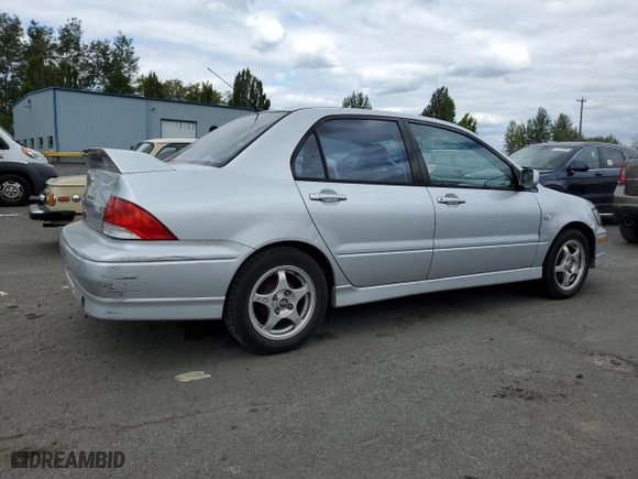 2003 Mitsubishi Lancer OZ-Rally with VIN JA3AJ86E23U031703, listed as a Copart auction lot 67078494 with 174,053 mi miles and Salvage Title. Bid and sale history available at carsss.com. Image 3.