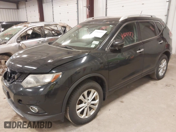 2016 Nissan Rogue SV with VIN 5N1AT2MV3GC876787, listed as a IAAI auction lot 41869337 with 189,375 mi miles. Bid and sale history available at carsss.com. Image 17.