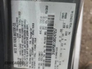 2008 Ford Fusion SEL with VIN 3FAHP08158R247057, listed as a Copart auction lot 51349435 with 222,294 mi miles and Salvage Title. Bid and sale history available at carsss.com. Image 13.