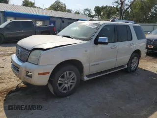 2007 Mercury Mountaineer Premier with VIN 4M2EU48817UJ22083, listed as a Copart auction lot 75449764 with 199,315 mi miles and Salvage Title. Bid and sale history available at carsss.com. Image 1.