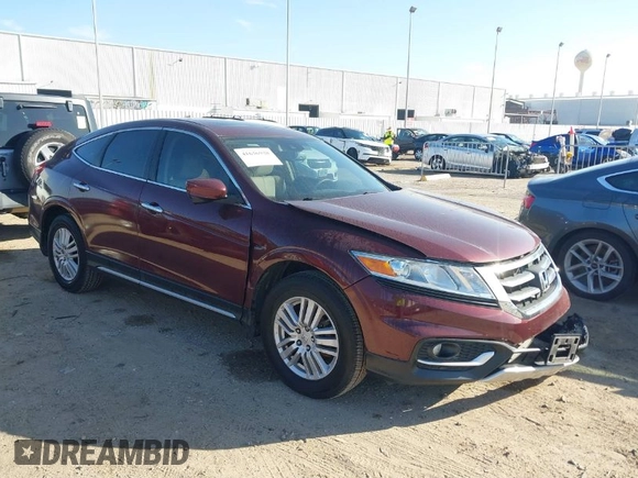 2013 Honda Crosstour EX-L z VIN 5J6TF3H5XDL004617, wystawiony jako IAAI lot #41636938 z przebiegiem 37 382 mil mil oraz . Historia ofert i sprzedaży dostępna na DreamBid. Obrazek 1.