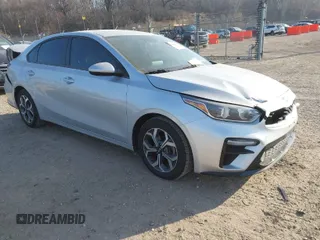 2019 Kia Forte LXS with VIN 3KPF24AD5KE060296, listed as a IAAI auction lot 41295023 with 59,955 mi miles. Bid and sale history available at carsss.com. Image 1.