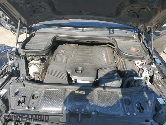 2023 Mercedes-Benz GLE 53 AMG with VIN 4JGFB6BB1PA902601, listed as a Copart auction lot 78599404 with 44,989 mi miles and Salvage title. Bid and sale history available at DreamBid. Image 12.
