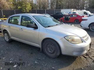 2010 Chevrolet Cobalt LS with VIN 1G1AB5F53A7132623, listed as a Copart auction lot 46311175 with 91,341 mi miles and Non Repairable. Bid and sale history available at DreamBid. Image 4.