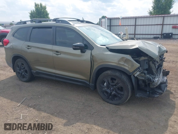 2023 Subaru Ascent Onyx with VIN 4S4WMAHD7P3415946, listed as a IAAI auction lot 42538481 with 32,934 mi miles and . Bid and sale history available at DreamBid. Image 1.