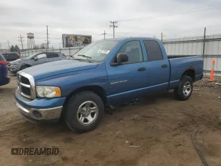 2004 Dodge 1500 SLT with VIN 1D7HA18N14J249323, listed as a Copart auction lot 43077555 with Not Provided miles and Clean Title. Bid and sale history available at carsss.com. Image 1.