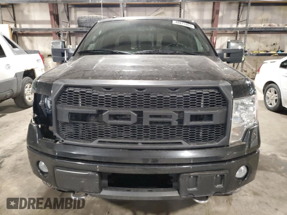 2012 Ford F-150 XL with VIN 1FTFW1ET9CFA96424, listed as a Copart auction lot 48671465 with 91,795 mi miles and Salvage Title. Bid and sale history available at DreamBid. Image 5.