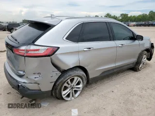 2020 Ford Edge SEL with VIN 2FMPK3J90LBA71592, listed as a Copart auction lot 62362655 with 100,040 mi miles and Salvage title. Bid and sale history available at DreamBid. Image 3.