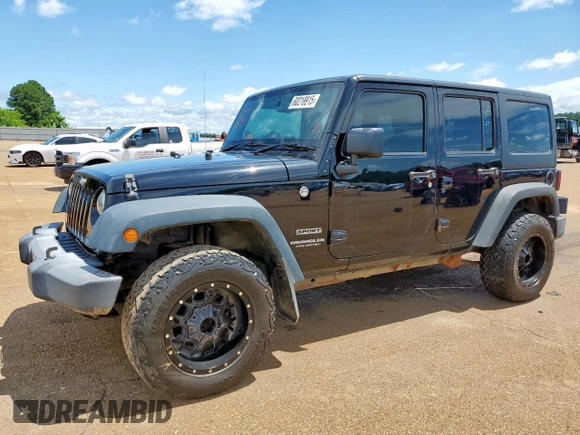 2016 Jeep Wrangler Unlimited Sport RHD with VIN 1C4BJWKGXGL232424, listed as a Copart auction lot 60219915 with 145,823 mi miles and Clean title. Bid and sale history available at DreamBid. Image 4.