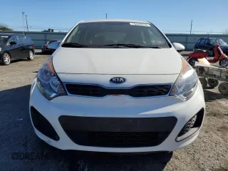2014 Kia Rio EX with VIN KNADN5A38E6375578, listed as a Copart auction lot 76340414 with 121,219 mi miles and Clean Title. Bid and sale history available at carsss.com. Image 5.