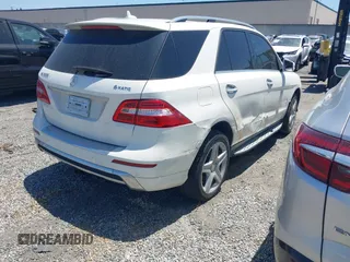 2014 Mercedes-Benz M 550 with VIN 4JGDA7DB5EA292311, listed as a IAAI auction lot 41680091 with 125,932 mi miles and . Bid and sale history available at DreamBid. Image 4.