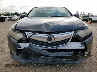 2012 Acura TSX Special Edition with VIN JH4CU2F88CC013106, listed as a Copart auction lot 59029865 with 184,338 mi miles and Salvage title. Bid and sale history available at DreamBid. Image 5.