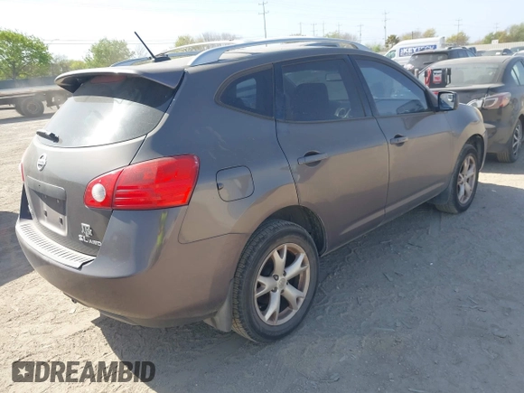 2009 Nissan Rogue S with VIN JN8AS58V99W430491, listed as a IAAI auction lot 41800343 with 230,300 mi miles and . Bid and sale history available at DreamBid. Image 4.